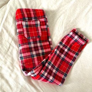 Plaid Red Kids Bottoms